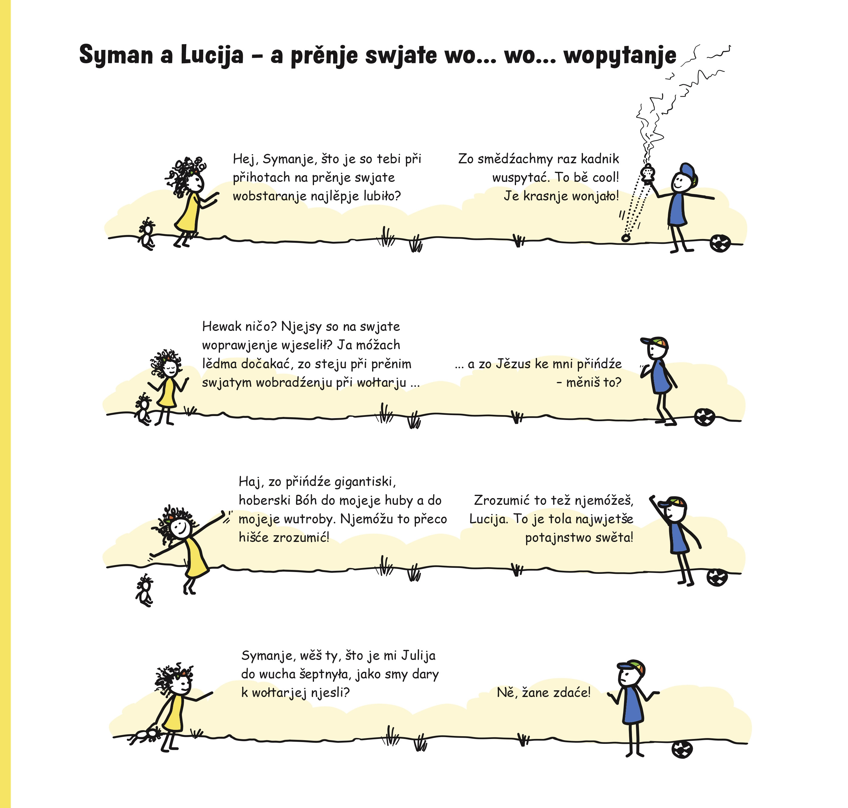 Moje prěnje swjate woprawjenje