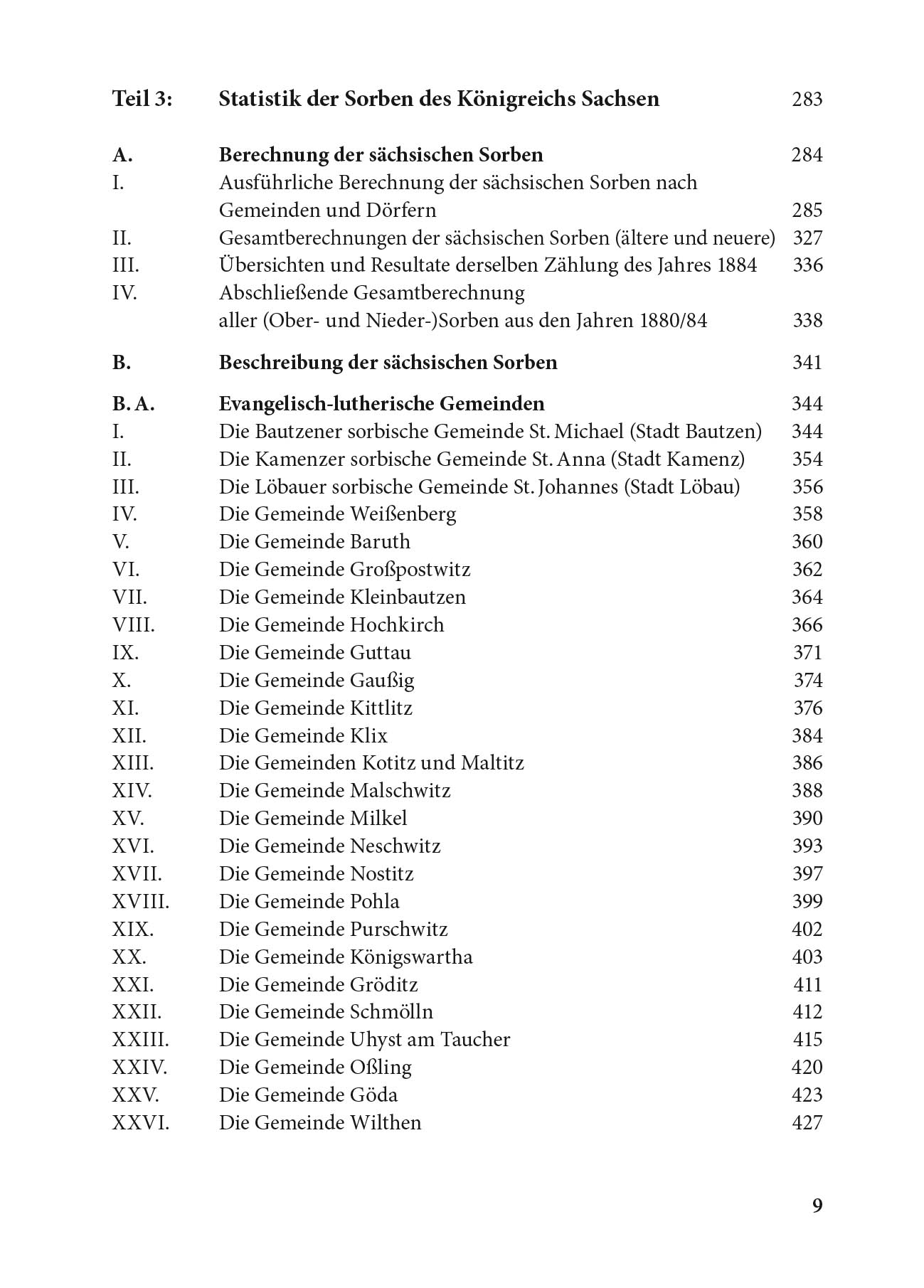 Statistik der Lausitzer Sorben