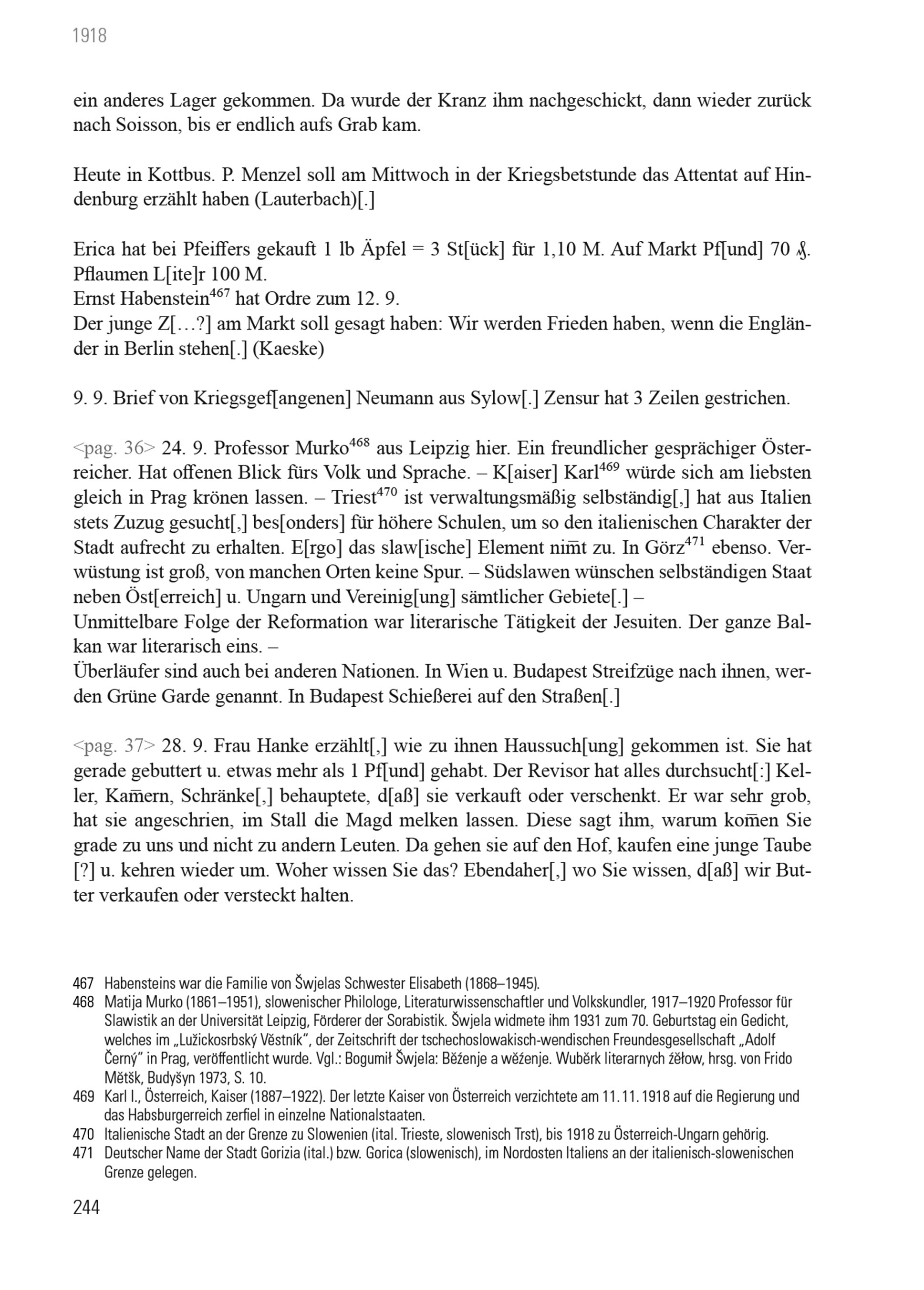 Aus dem Alltag eines wendischen Pfarrers