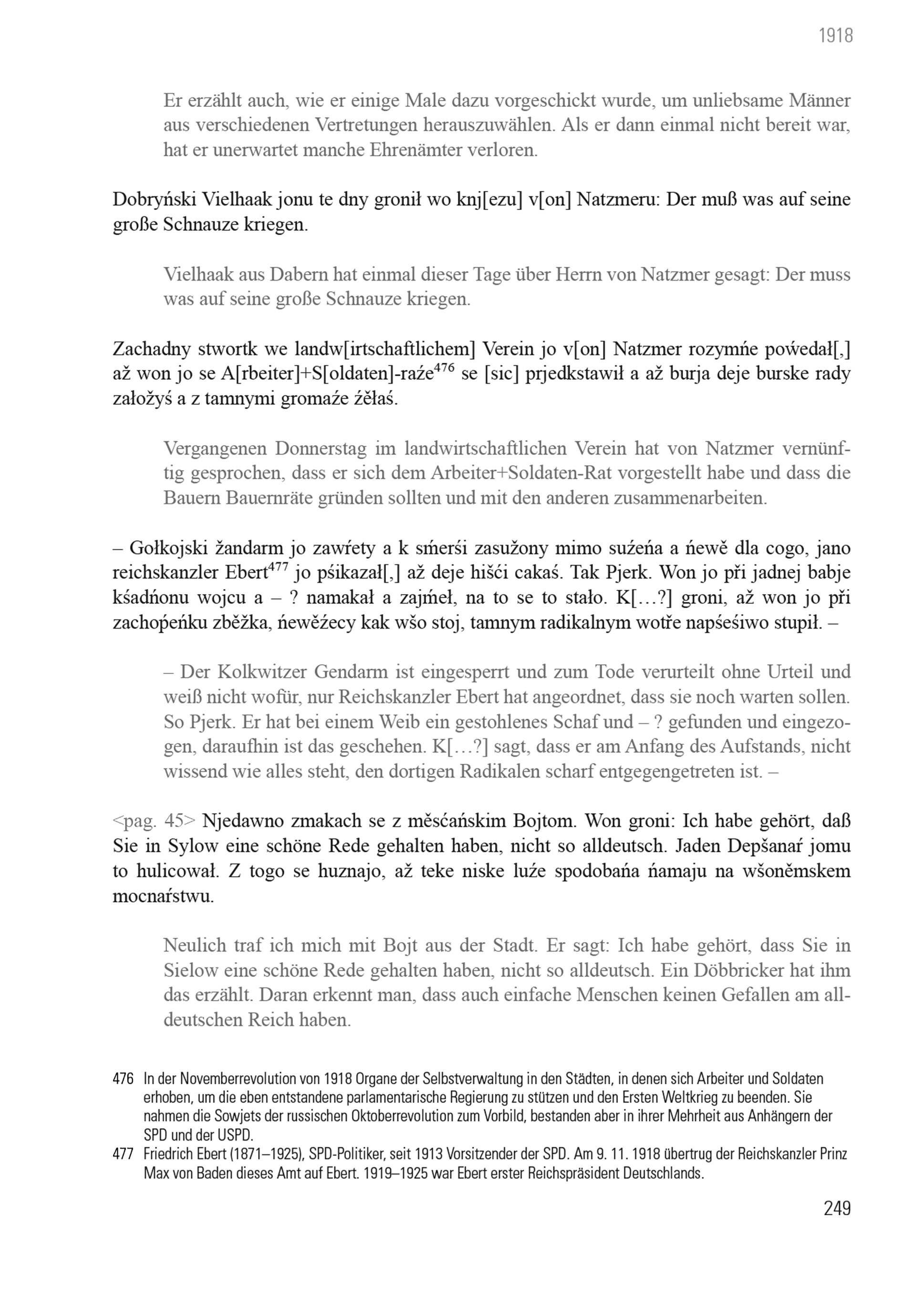 Aus dem Alltag eines wendischen Pfarrers