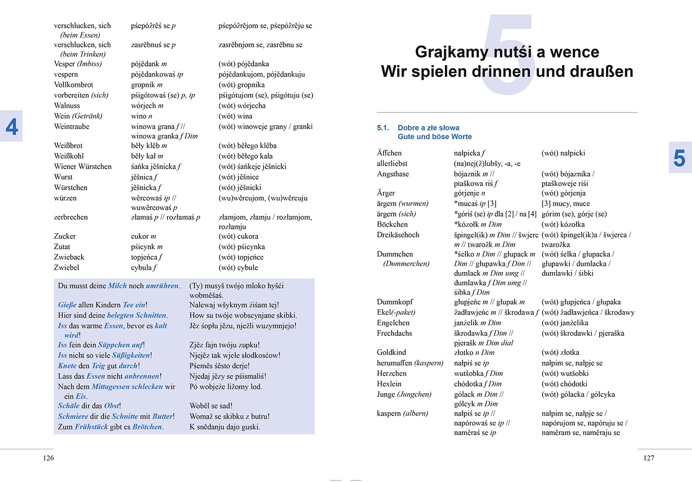 Wumějom dwě rěcy  •  Ich kann zwei Sprachen