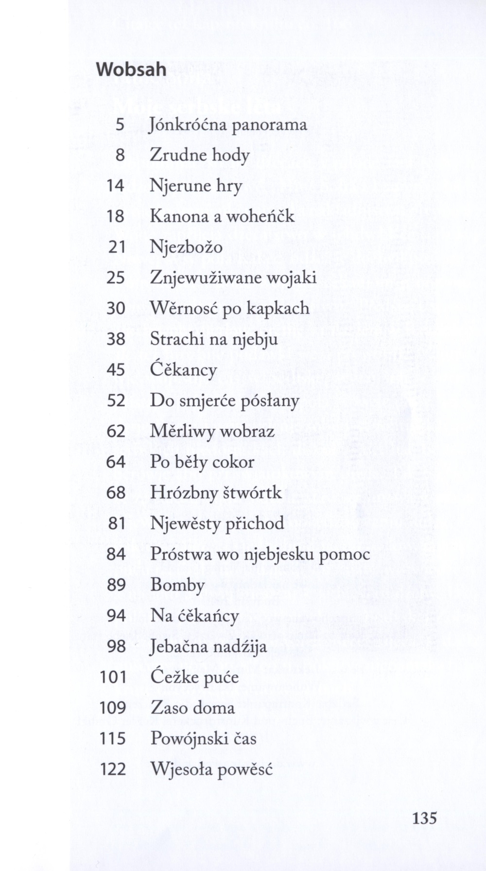 Moje wójnske dźěćatstwo