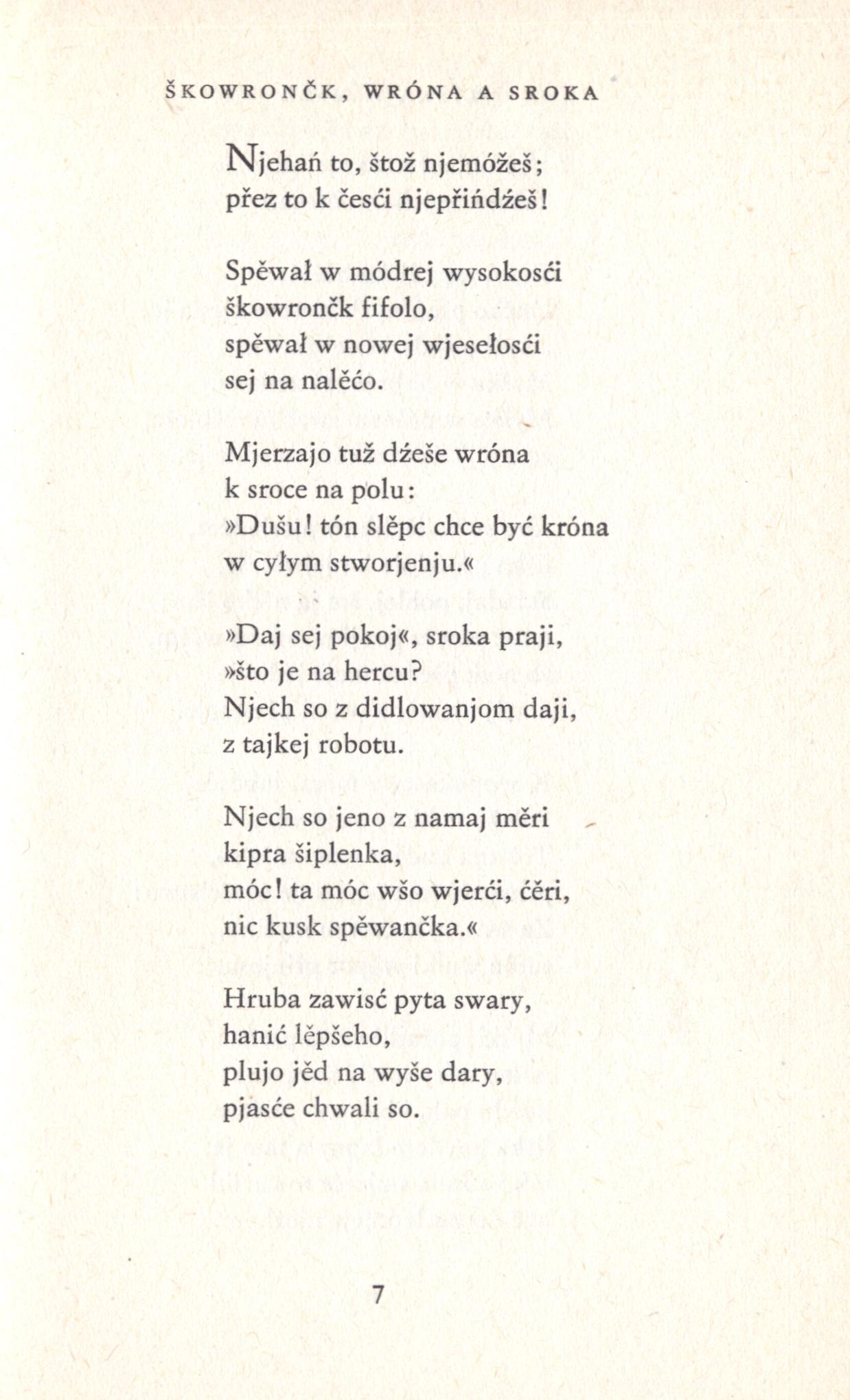 Zejler V, Fabule a hrónčka  - Zhromadźene spisy 