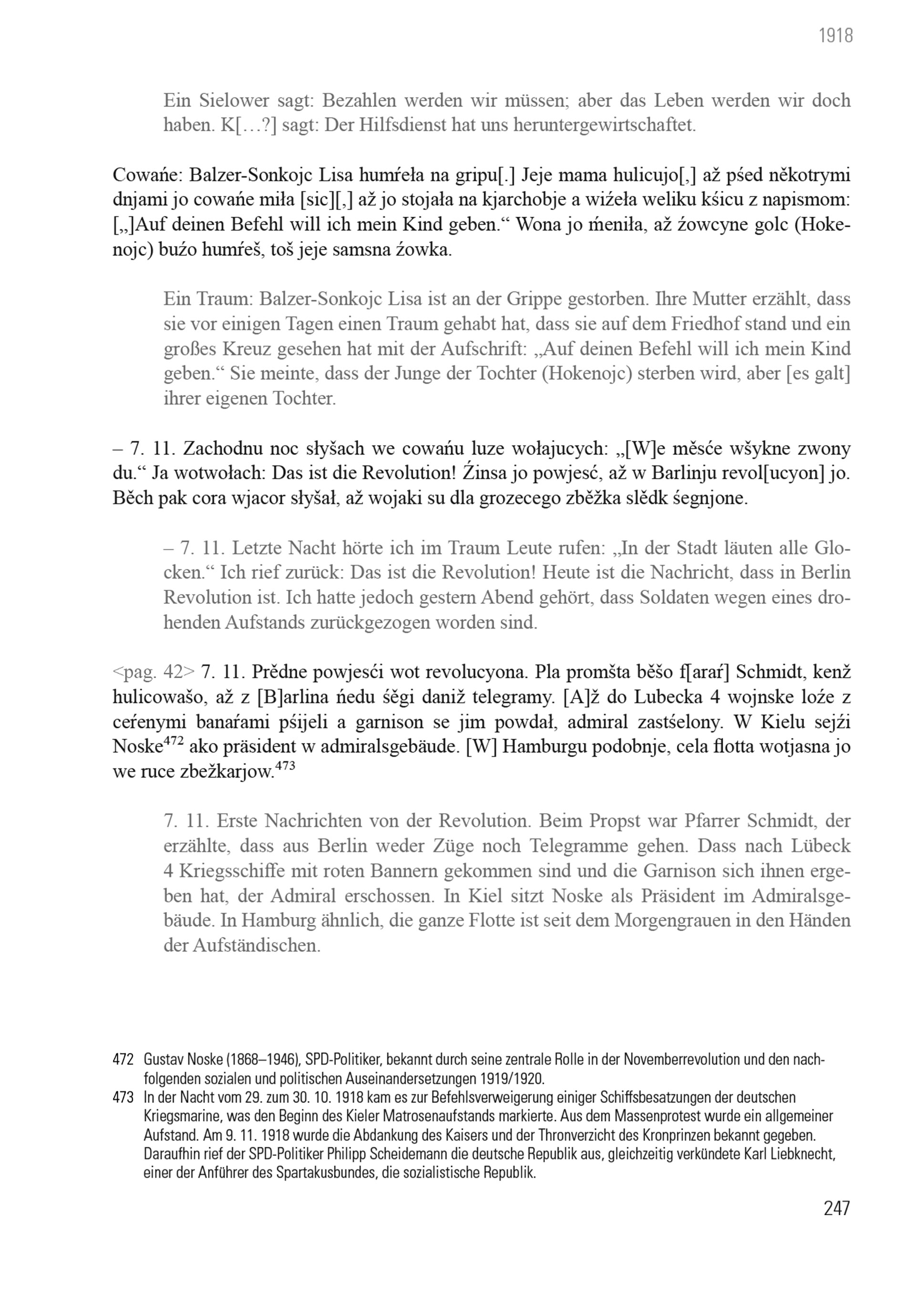 Aus dem Alltag eines wendischen Pfarrers