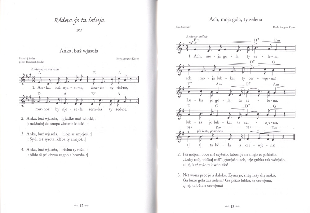 Dolna Łužyca spiwa