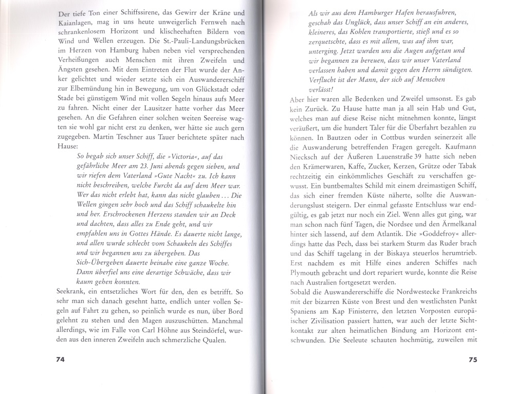 Am Horizont die Welt