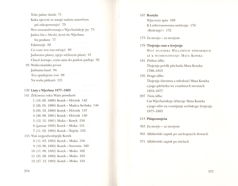 Spise, Cełkowny wudawk 4