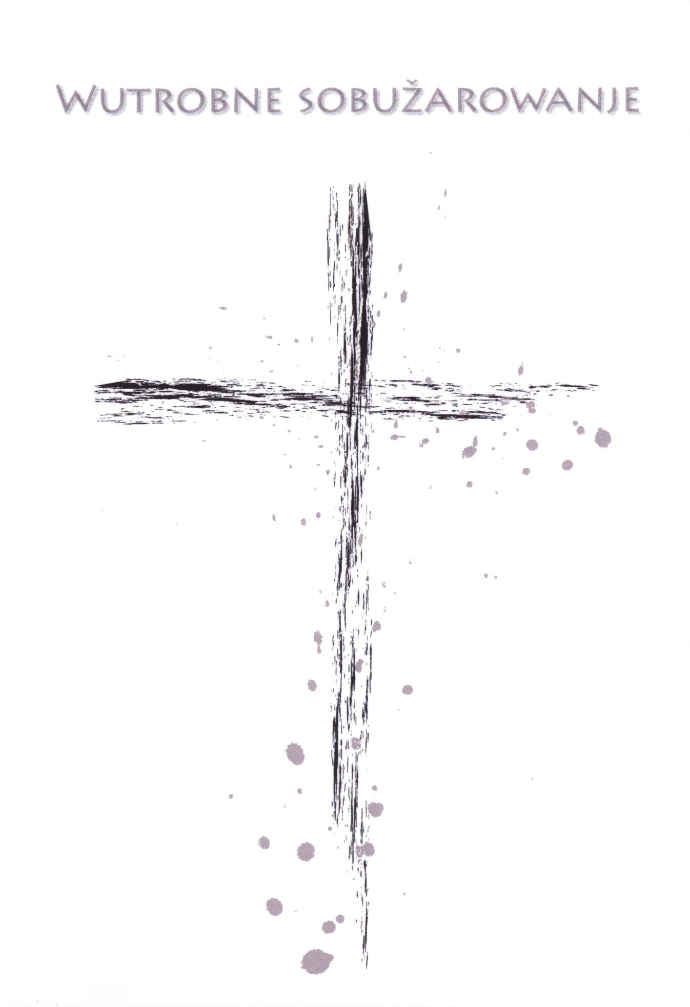 Žarowanska karta • Wutrobne sobužarowanje • rysowany křiž