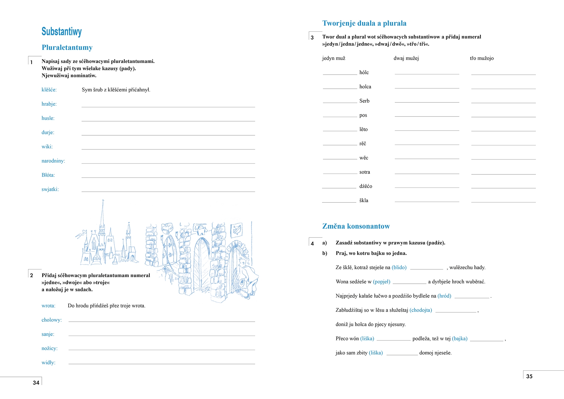 Zwučujemy a pisamy 5 