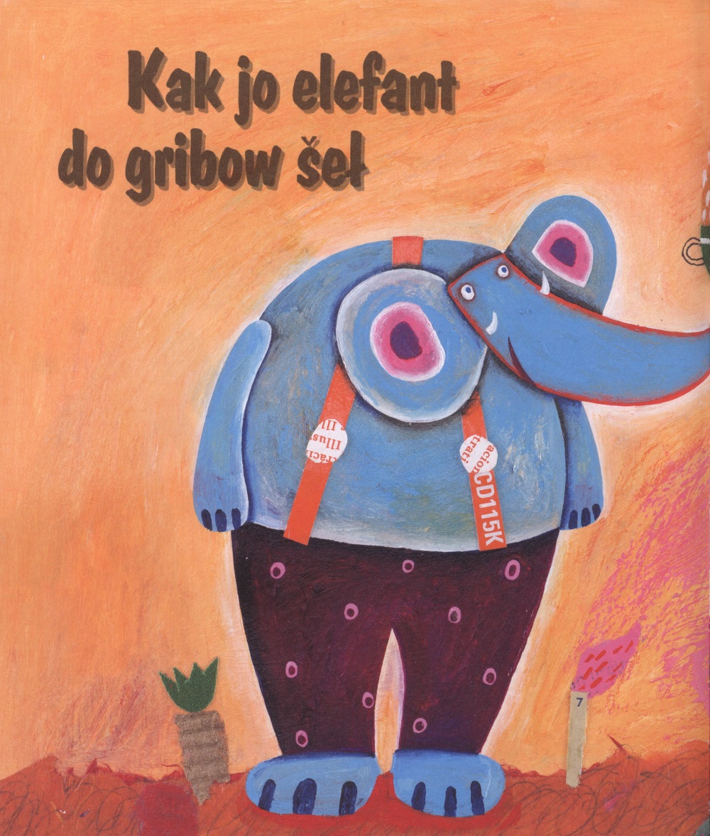 Kak jo elefant do gribow šeł