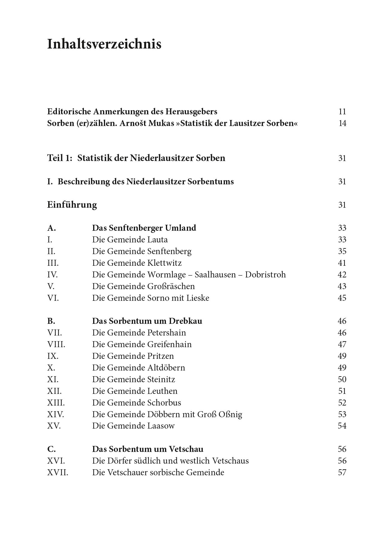 Statistik der Lausitzer Sorben