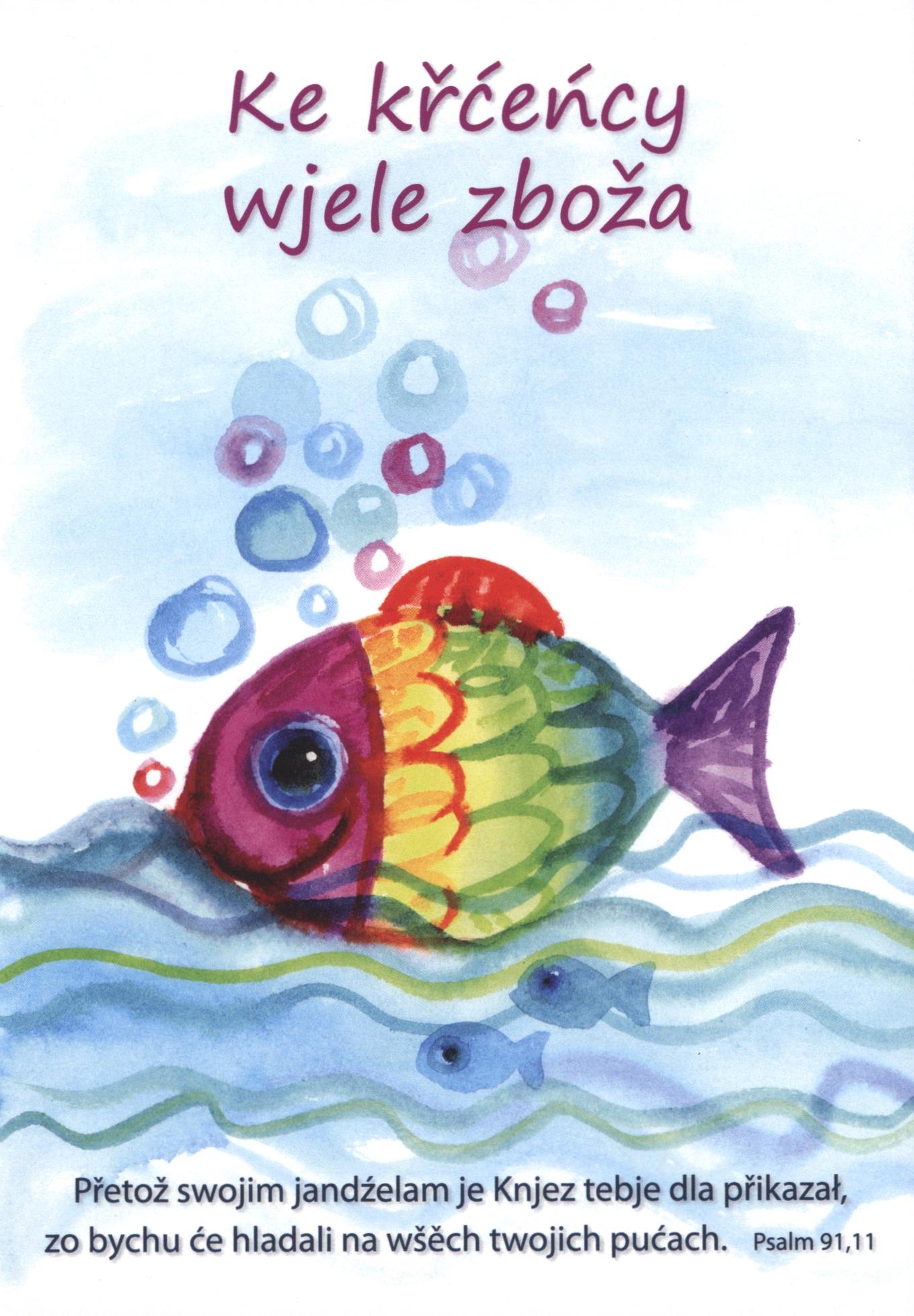 Zbožopřejna karta •  Ke křćeńcy wjele zboža