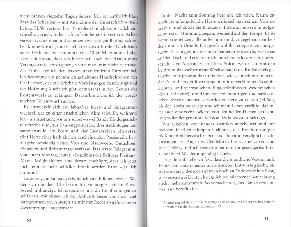 Der zweiseitige Beitrag/Wěsty dwustronski přinošk