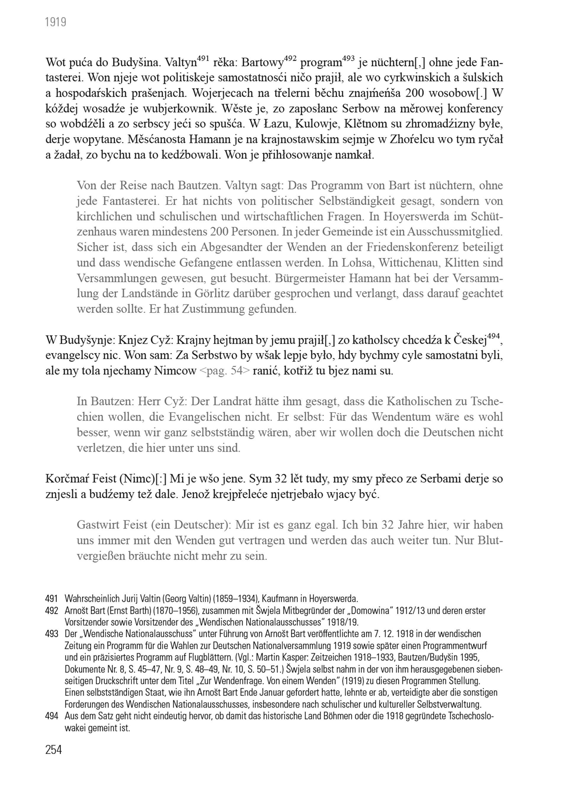 Aus dem Alltag eines wendischen Pfarrers