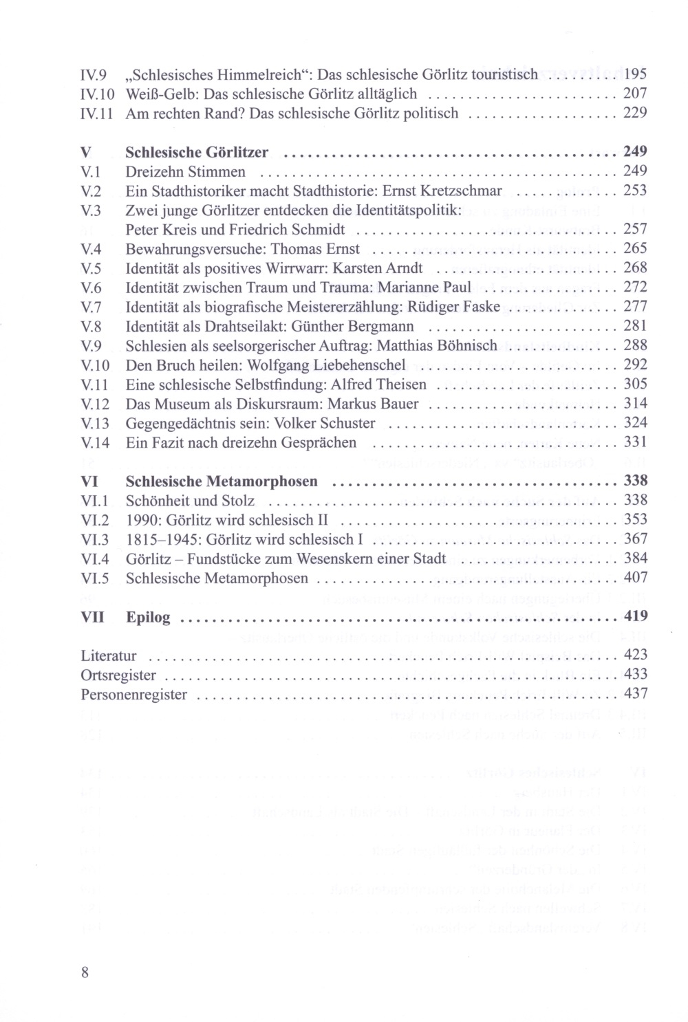 Schlesische Metamorphosen
