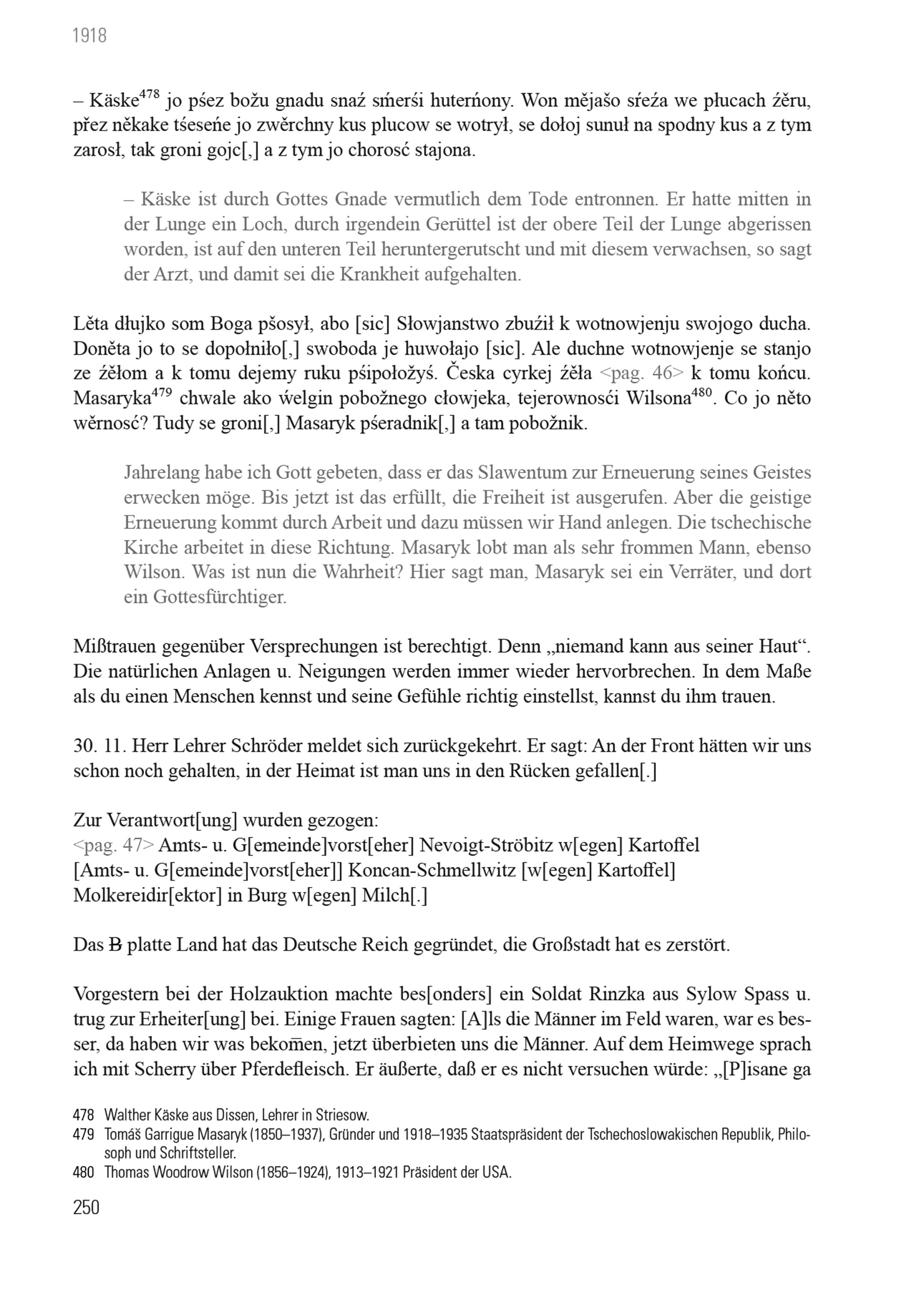 Aus dem Alltag eines wendischen Pfarrers