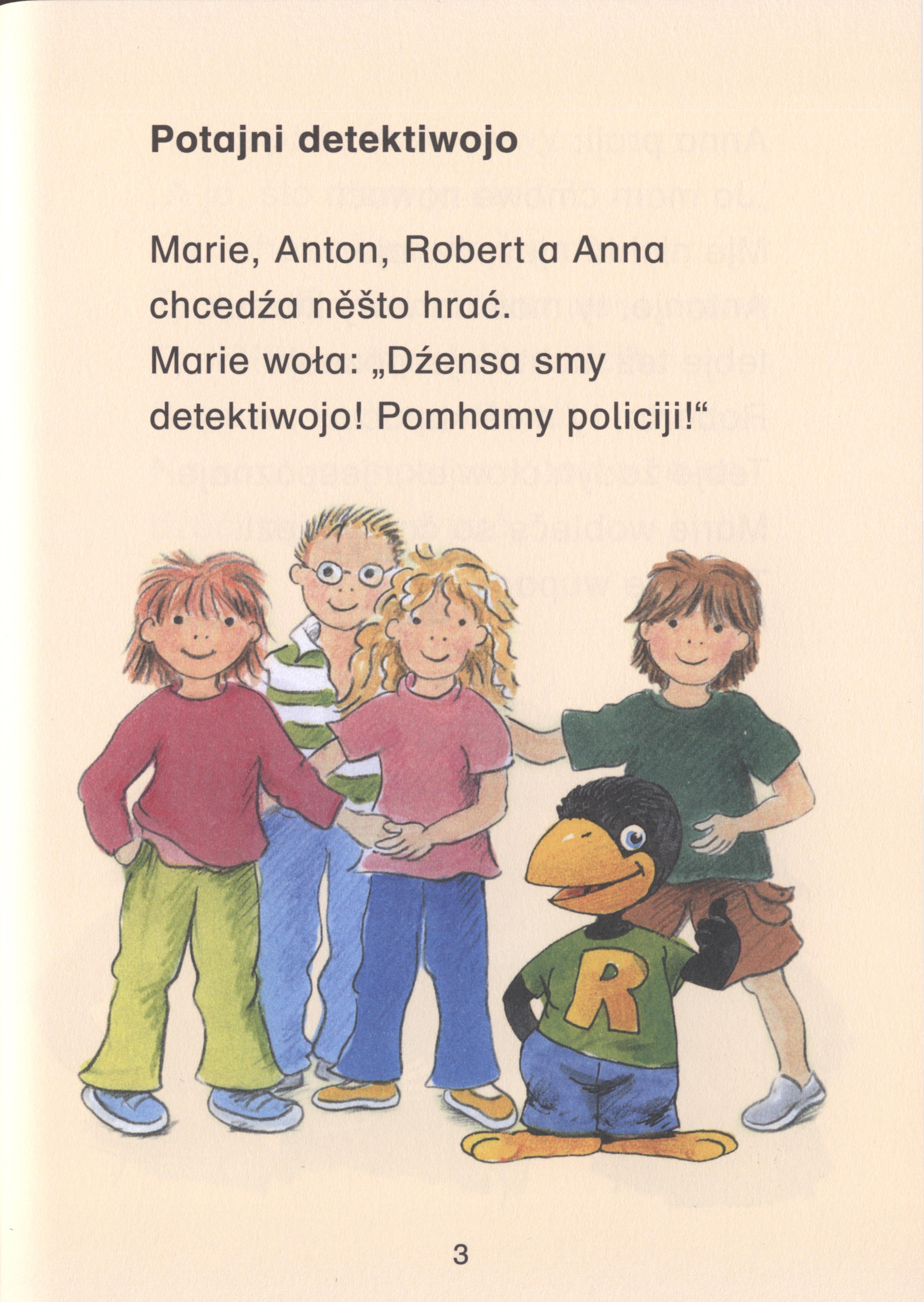 Rapak Rufus - Potajni detektiwojo a hinaše stawiznički / 2. čitanski schodźenk