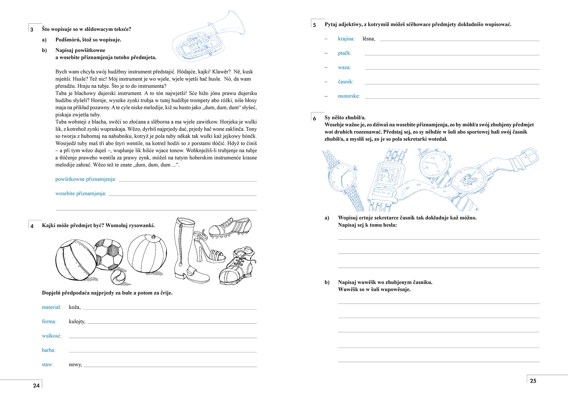 Zwučujemy a pisamy 5 