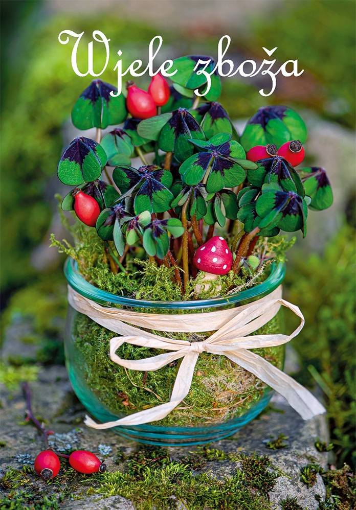 Zbožopřejna karta • Wjele zboža • zeleny dźećel