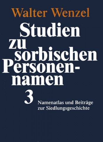 Studien zu sorbischen Personennamen