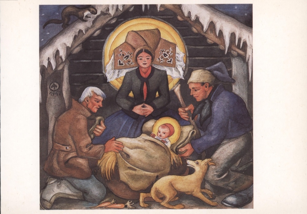 Postkartenbuch Měrćin Nowak-Njechorński