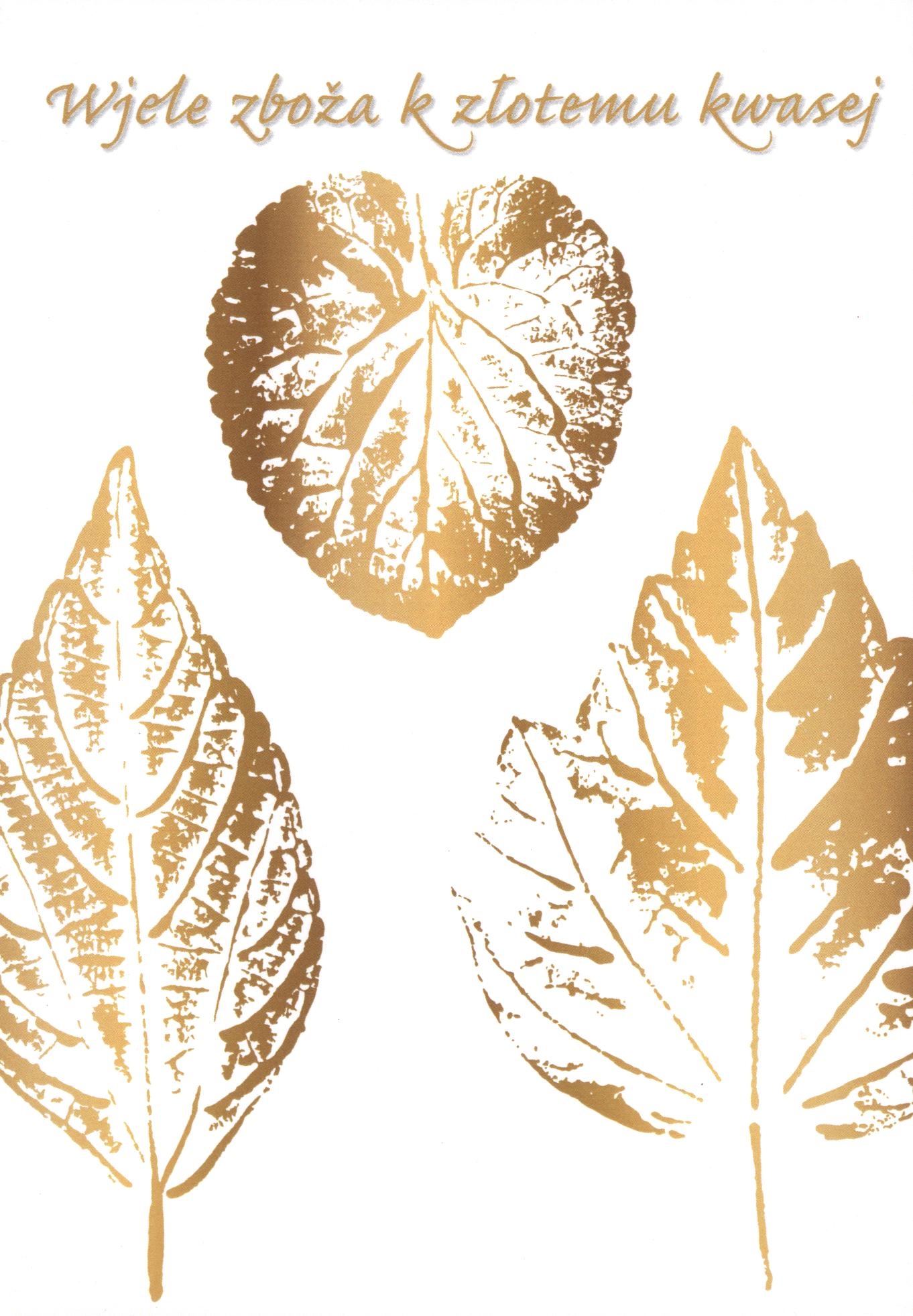 Zbožopřejna karta • Wjele zboža k złotemu kwasej