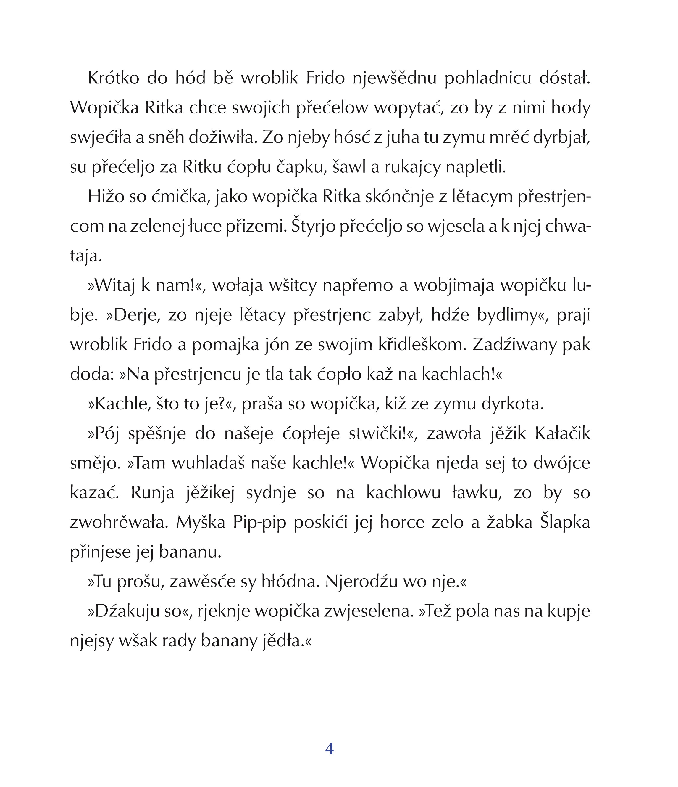 Kak su wroblik Frido a jeho přećeljo hody swjećili