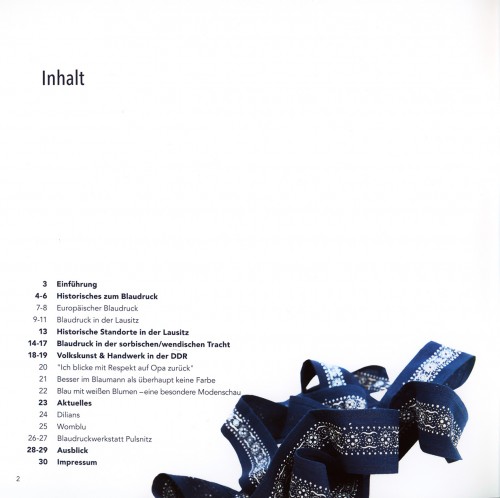 Blaudruck in der Lausitz