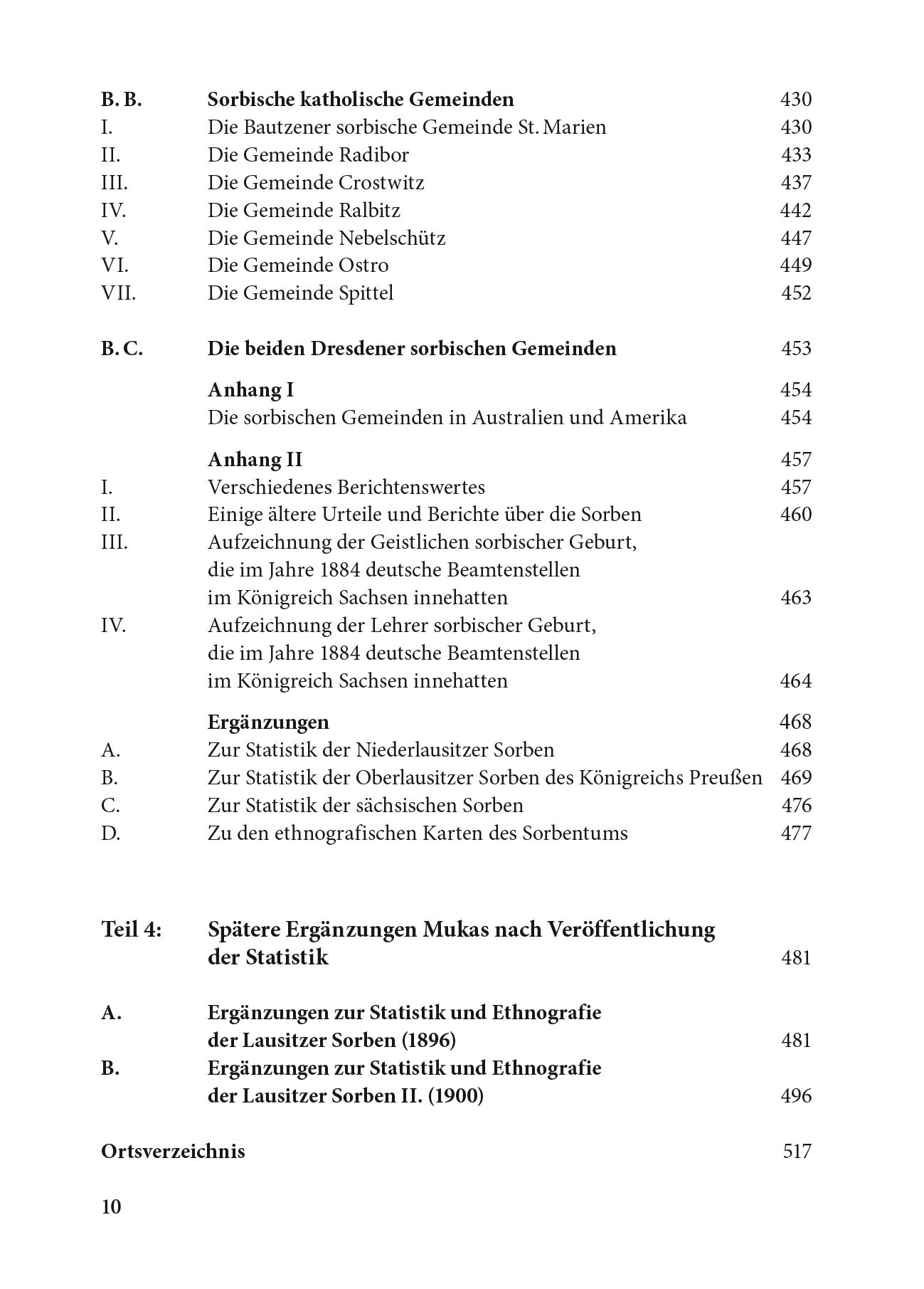 Statistik der Lausitzer Sorben