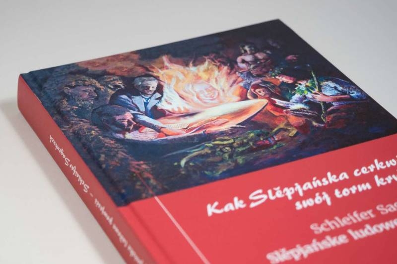 Wie die Kirche zu Schleife ihren Turm erhielt • Sagen aus dem Kirchspiel Schleife und der Muskauer Heide