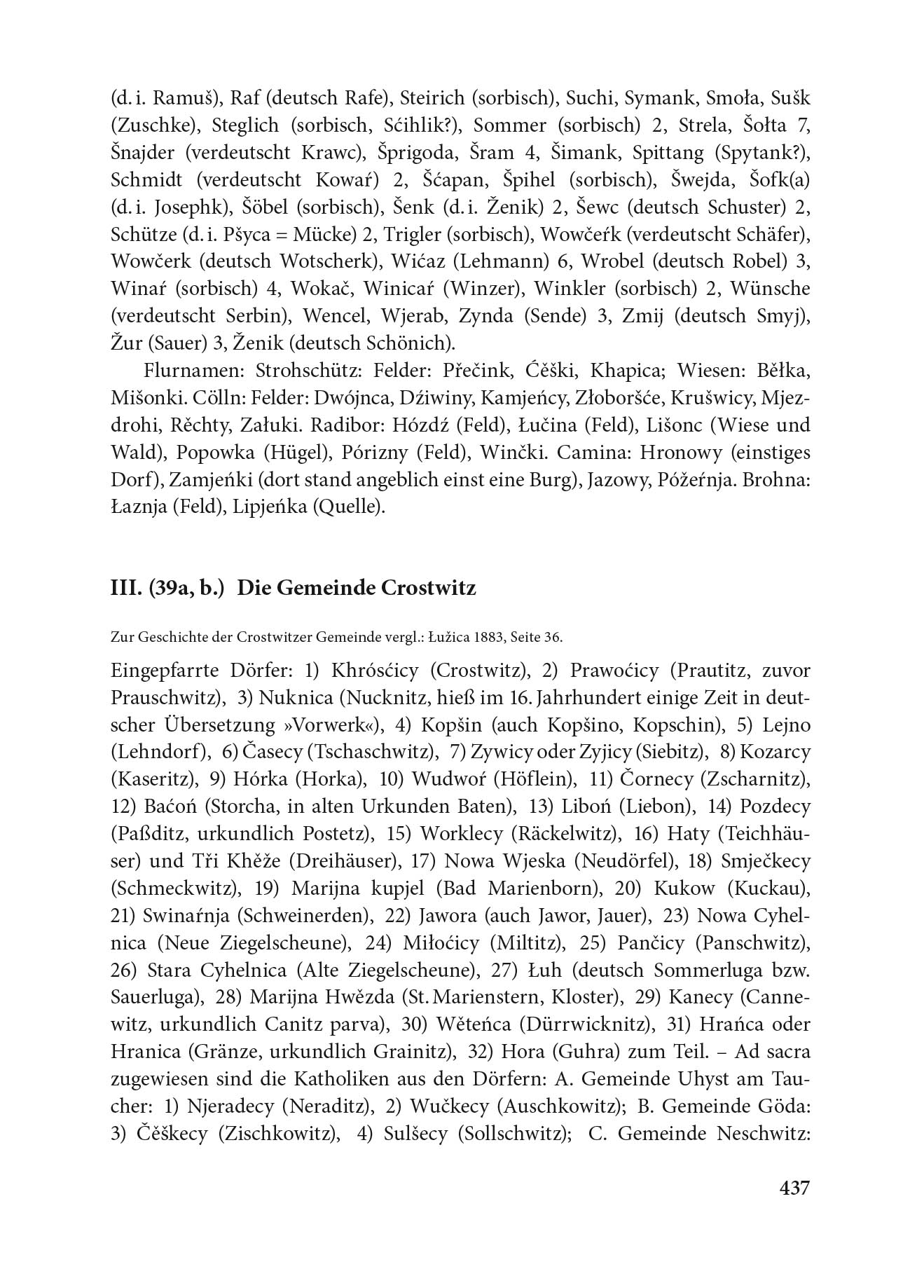 Statistik der Lausitzer Sorben