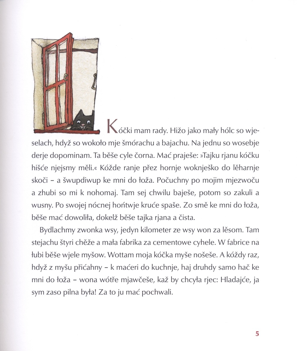 Hdźe je kóčka wostała?