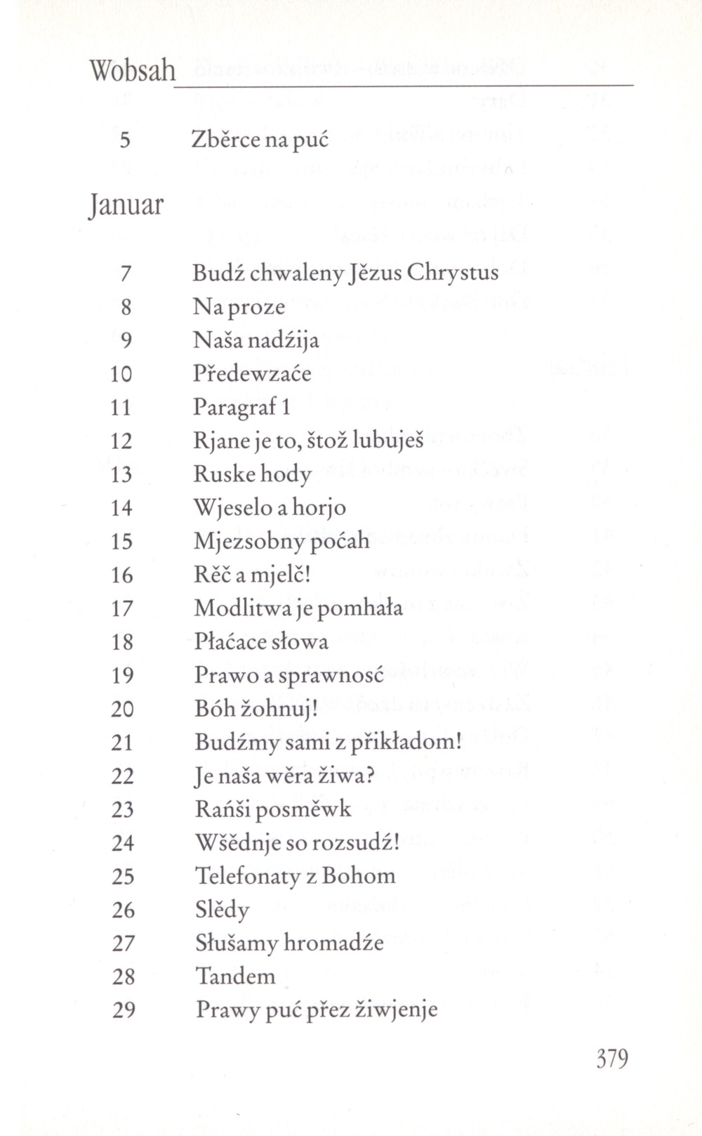Z TOBU po wšěch pućach
