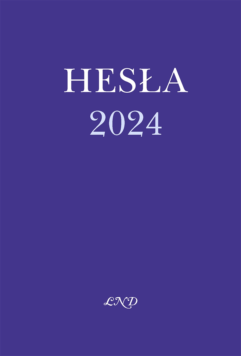 Wšědne hesła 2024