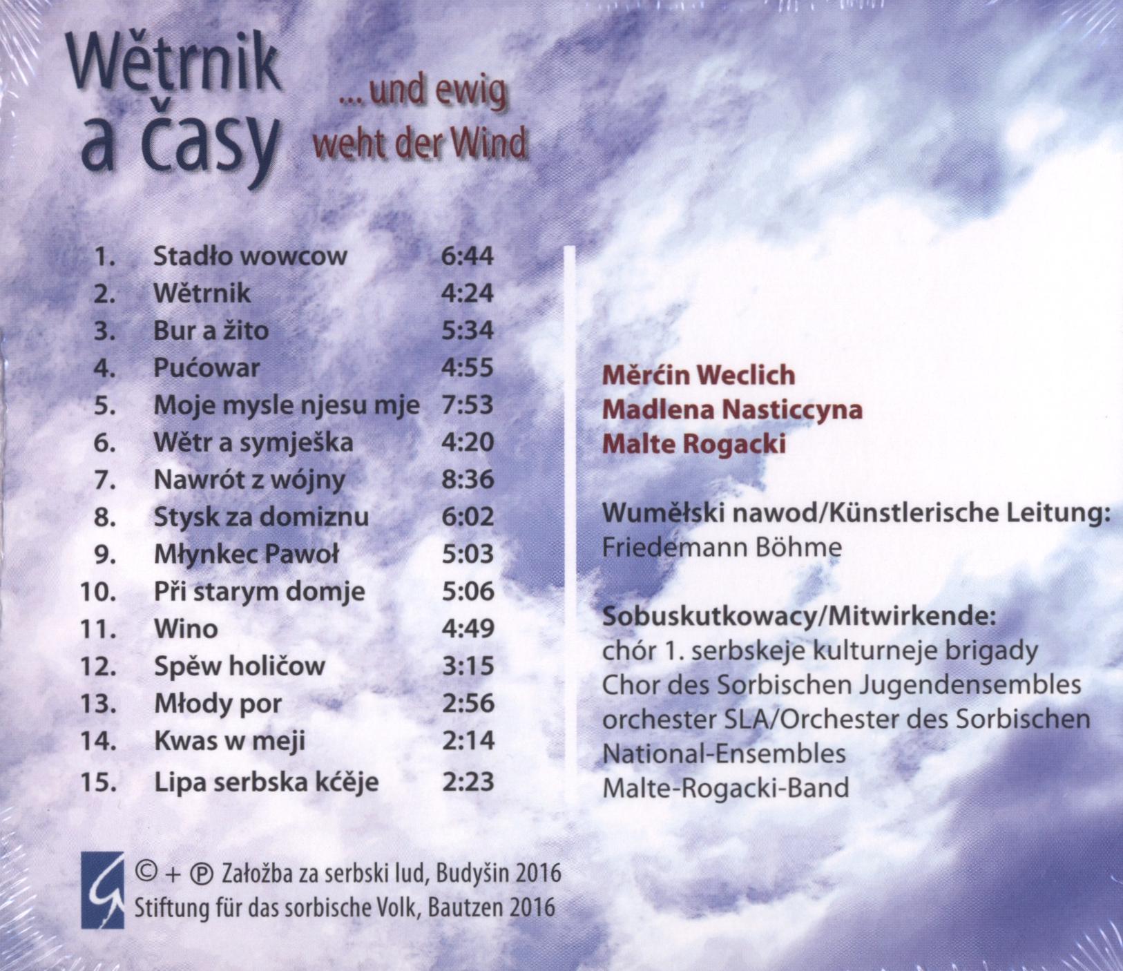 Wětrnik a časy / ... und ewig weht der Wind